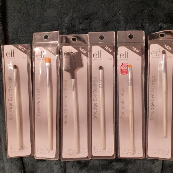 ELF MAKEUP BRUSHES NEW 6 count - Picture 3 of 6